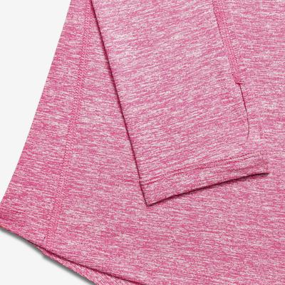 Nike Womens Element 1/2 Zip L.S. Running Shirt - Vivid Pink/Heather - main image