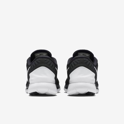Nike Mens Free 5.0+ Running Shoes - Black/White - main image