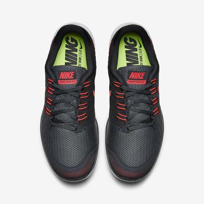 Nike Mens Free 5.0+ Running Shoes - Anthracite/Bright Crimson - main image