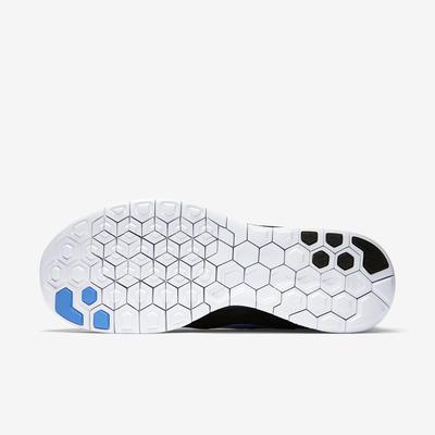 Nike Mens Free 5.0 Running Shoes - Black/University Blue/White - main image