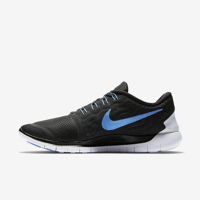 Nike Mens Free 5.0 Running Shoes - Black/University Blue/White - main image