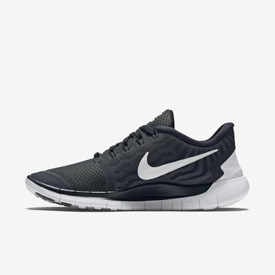 Nike Womens Free 5.0 Running Shoes - Black/Grey - main image