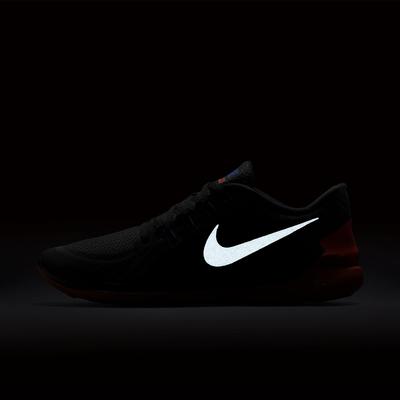 Nike Mens Free 5.0 Running Shoes - Black/Blue/Crimson - main image