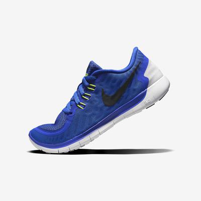 Nike Boys Free 5.0+ Running Shoes - Game Royal