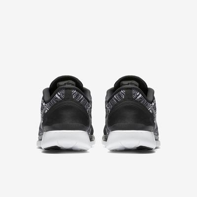 Nike Mens Free 5.0 Print Running Shoes - Black/White - main image