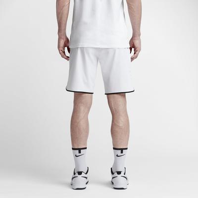 Nike Mens Flex Gladiator 9 Inch Shorts - White