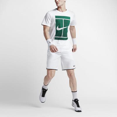 Nike Mens Flex Gladiator 9 Inch Shorts - White - main image
