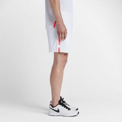 Nike Mens Premier Gladiator 7" Shorts - White/Hot Lava - main image