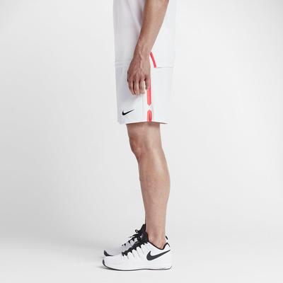 Nike Mens Premier Gladiator 7" Shorts - White/Hot Lava - main image