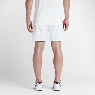 Nike Mens Premier Gladiator 7" Shorts - White/Hot Lava - main image