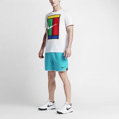 Nike Mens Premier Gladiator 7 Inch Shorts - Omega Blue/White - main image