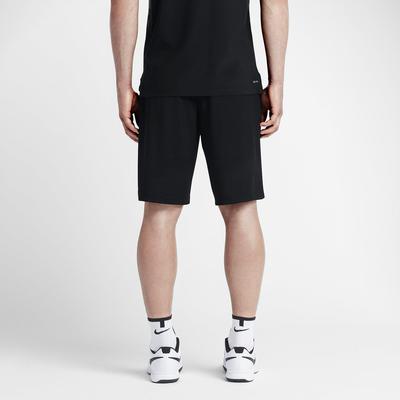 Nike Mens Gladiator Breathe 11 Inch Tennis Shorts - Black/Hot Lava - main image