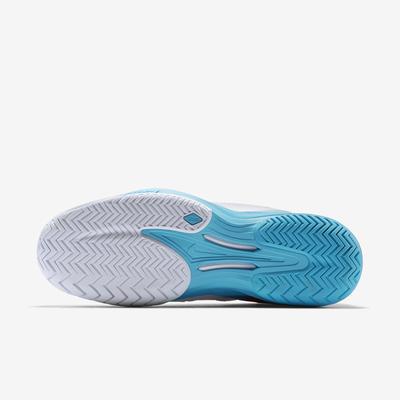 Nike Mens Lunar Ballistec 1.5 Tennis Shoes - White/Blue [Limited Edition] - main image