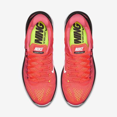 Nike Mens LunarEclipse 5 Running Shoes - Hot Lava/Volt/White - main image