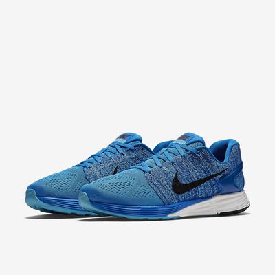 Nike Mens LunarGlide 7 Running Shoes - Blue - main image