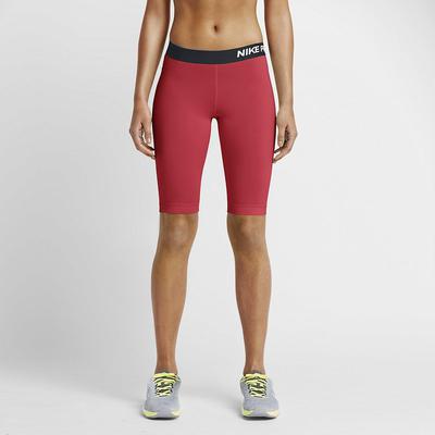 Nike Womens Pro 11" Core Compression Shorts - Daring Red/Black - main image