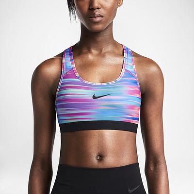 Nike Pro Classic Swift Bra - Blue/Fuchsia - main image
