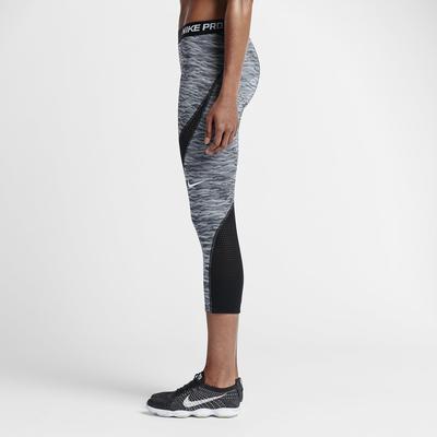 Nike Womens Pro Hypercool Capri Tights - Black - main image