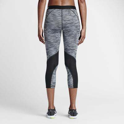 Nike Womens Pro Hypercool Capri Tights - Black - main image
