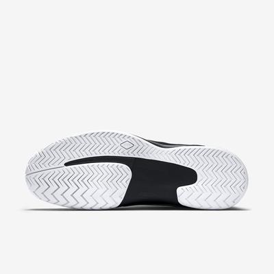 Nike Mens Zoom Cage 2 Tennis Shoes - Black/White - main image