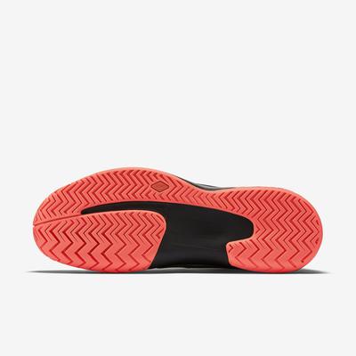 Nike Kids Zoom Cage 2 Tennis Shoes - Black/Hot Lava - main image