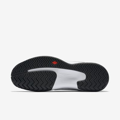Nike Mens Zoom Cage 2 Tennis Shoes - White/Black - main image