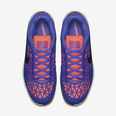 Nike Kids Zoom Cage 2 Tennis Shoes - Violet/Hot Lava - main image