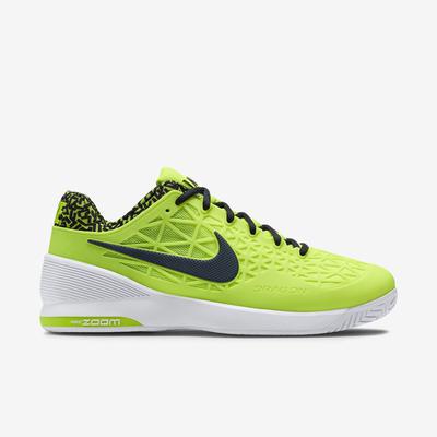 Nike Mens Zoom Cage 2 Tennis Shoes - Yellow - main image