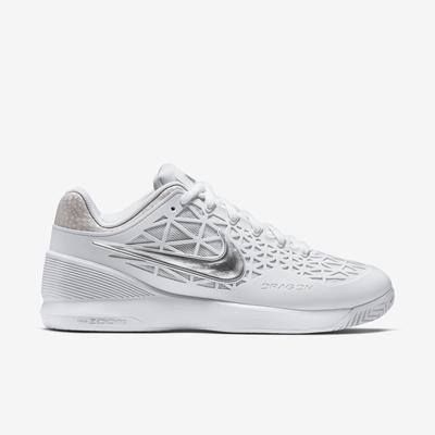 Nike Mens Zoom Cage 2 Safari Tennis Shoes - White [Limited Edition] - main image
