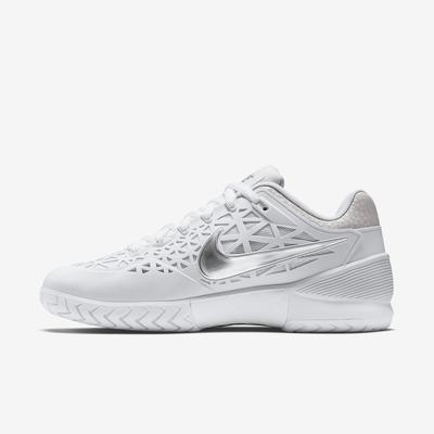 Nike Mens Zoom Cage 2 Safari Tennis Shoes - White [Limited Edition] - main image