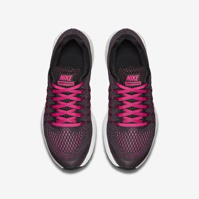 Nike Girls Air Zoom Pegasus 32 Running Shoes - Vivid Pink/Black/White - main image
