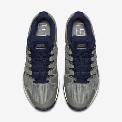 Nike Mens Zoom Vapor 9.5 Tour Tennis Shoes - Grey/White - main image