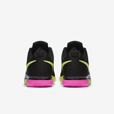 Nike Mens Zoom Vapor 9.5 Tour Tennis Shoes - Black/Volt/Pink - main image