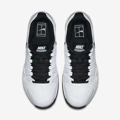 Nike Mens Zoom Vapor 9.5 Tour Tennis Shoes - White/Black - main image