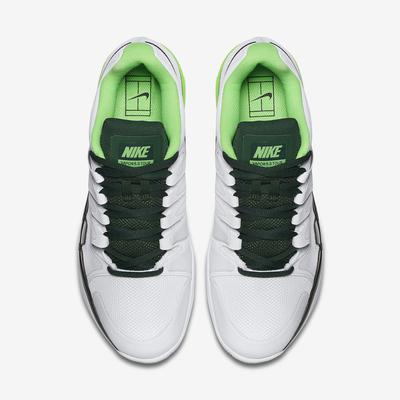 Nike Mens Zoom Vapor 9.5 Tour Tennis Shoes - White/Black/Green - main image