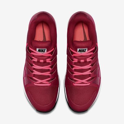 Nike Mens Zoom Vapor 9.5 Tour Tennis Shoes - Gym Red/White - main image