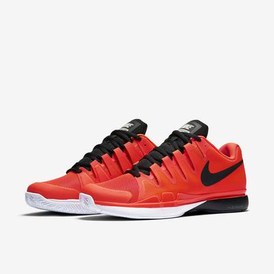 Nike Mens Zoom Vapor 9.5 Tour Tennis Shoes - Crimson/Black - main image