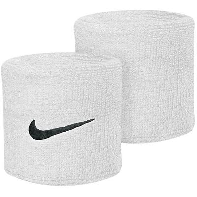 Nike Swoosh Wristband - White/Black - main image