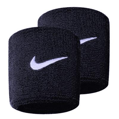 Nike Swoosh Wristband - Obsidian/White - main image