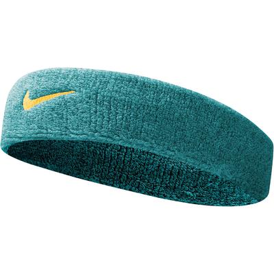 Nike Swoosh Headband - Radiant Emerald/Laser Orange - main image