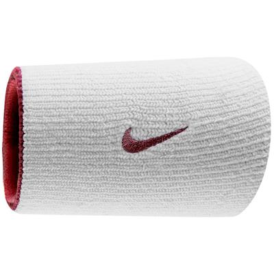 Nike Dri-FIT Home & Away Double-Wide Wristband - Light Crimson/White - main image