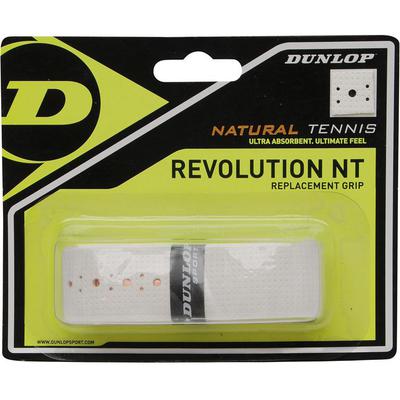 Dunlop Revolution Natural Tennis Replacement Grip - White - main image