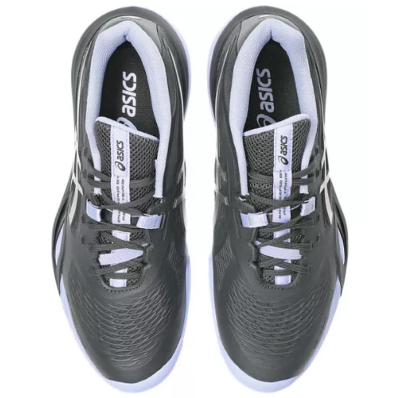 Asics Mens GEL-Resolution X Night Energy Tennis Shoes - Graphite Grey/Pure Silver - main image