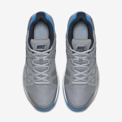 Nike Mens Air Vapor Advantage Tennis Shoes - Grey/Blue - main image