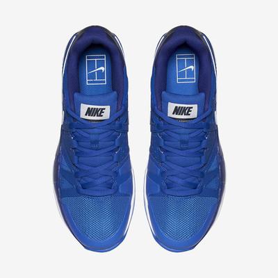 Nike Mens Air Vapor Advantage Tennis Shoes - Blue/White - main image