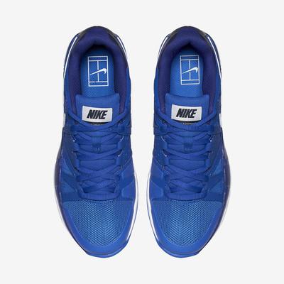 Nike Mens Air Vapor Advantage Tennis Shoes - Blue/White - main image