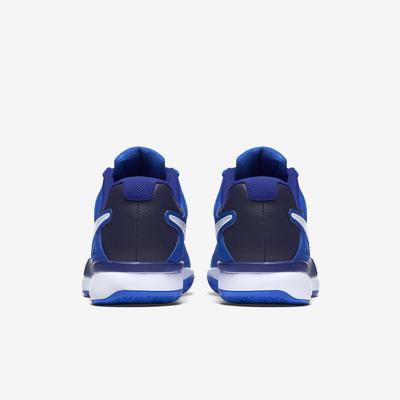 Nike Mens Air Vapor Advantage Tennis Shoes - Blue/White - main image