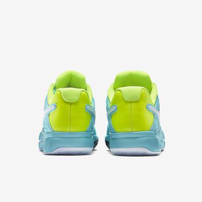 Nike Womens Air Vapor Advantage Tennis Shoes - Light Aqua/Volt - main image