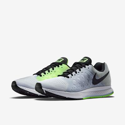 Nike Mens Air Zoom Pegasus+31 Running Shoes - Pure Platinum/White - main image