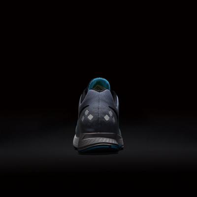 Nike Mens Air Zoom Pegasus+31 Running Shoes - White/Blue - main image